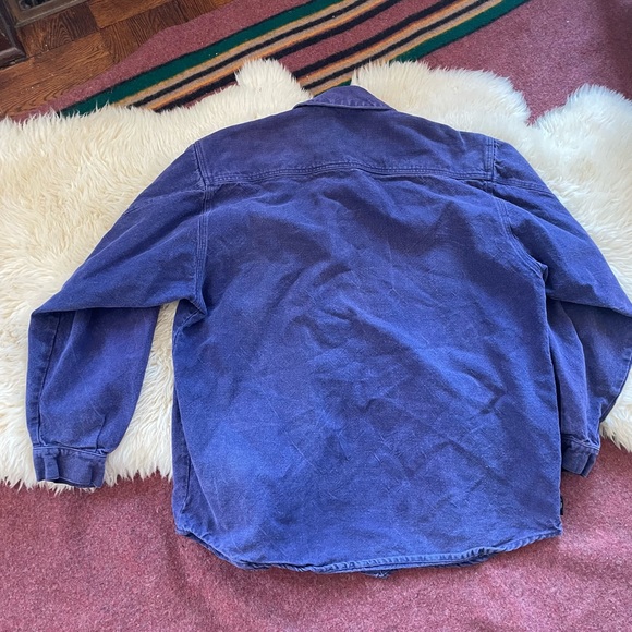 Vintage Alien Workshop Mens Jacket XL shacket Blue Made in USA Grunge Skater Y2K - Picture 6 of 9